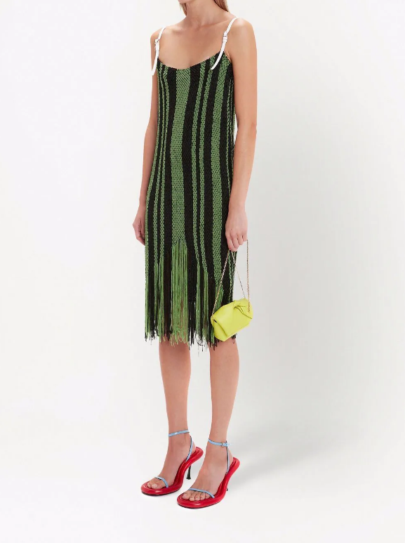 JW Anderson フリンジディテール スリップドレス