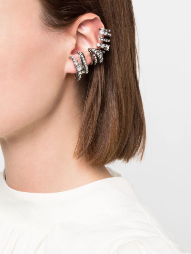 Alexander McQueen クリスタル イヤーピース