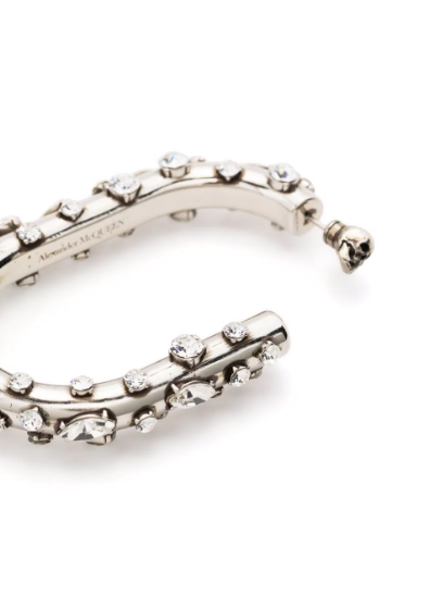 Alexander McQueen クリスタル ピアス