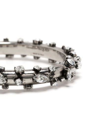 Alexander McQueen クリスタル フープブレスレット