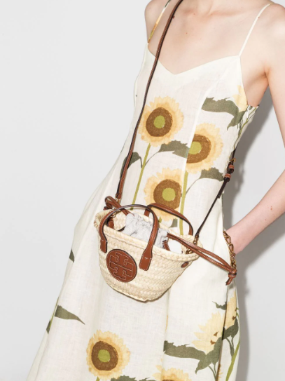 Tory Burch ストローハンドバッグ