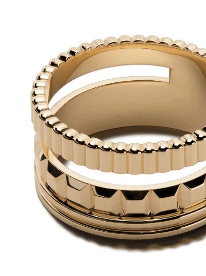 Boucheron キャトル リング 18Kイエローゴールド