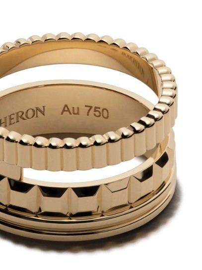 Boucheron キャトル リング 18Kイエローゴールド