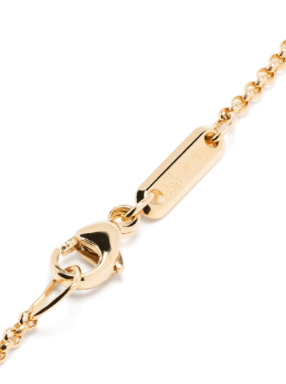 Chopard Happy Hearts ダイヤモンド ネックレス 18Kイエローゴールド
