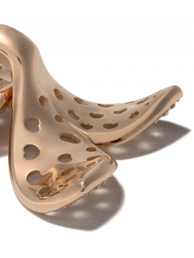 Pasquale Bruni Giardini Segreti ダイヤモンド ピアス 18Kローズゴールド