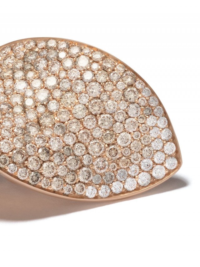 Pasquale Bruni Giardini Segreti ダイヤモンド ピアス 18Kローズゴールド