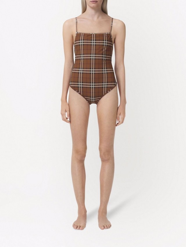 Burberry バーバリー チェック ワンピース水着