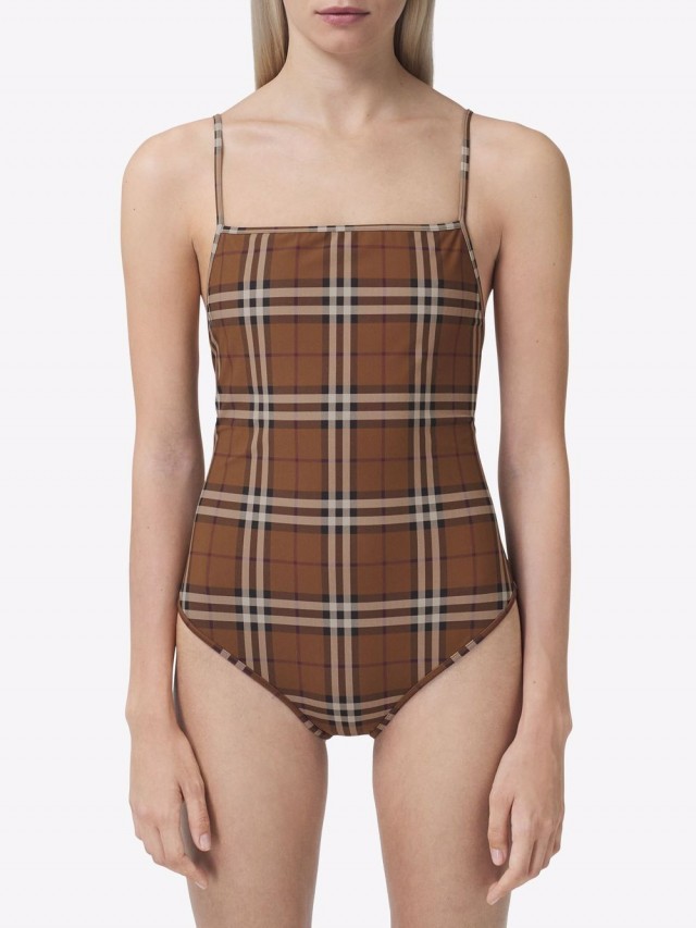 Burberry バーバリー チェック ワンピース水着