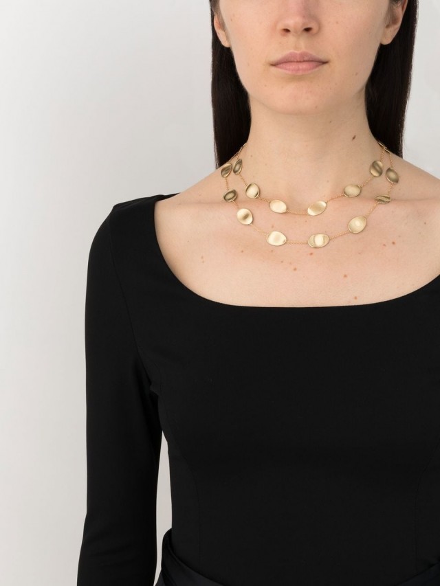 Marco Bicego Lunaria ネックレス 18Kイエローゴールド