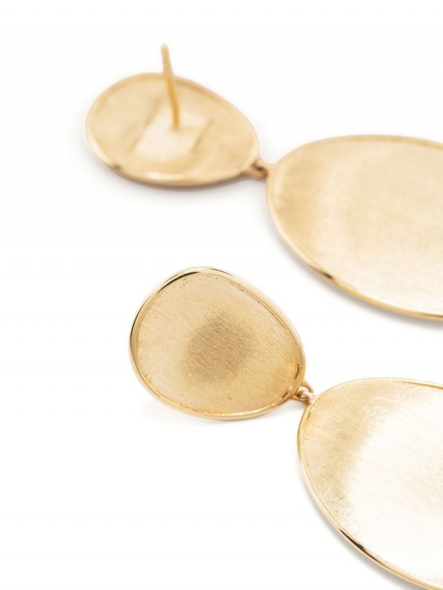Marco Bicego Lunaria Chandelier ドロップピアス 18Kイエローゴールド