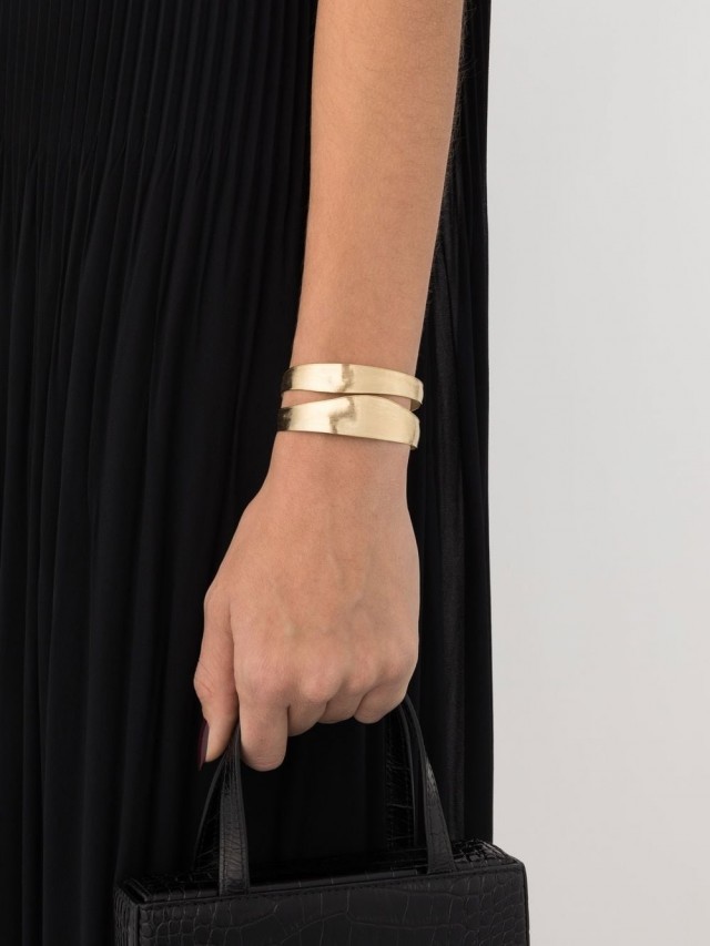 Marco Bicego Lunaria エングレーブ ブレスレット 18Kイエローゴールド