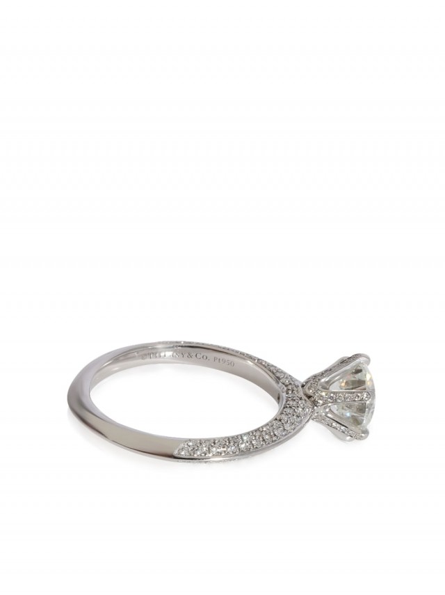 Tiffany & Co. Pre-Owned ダイヤモンド リング プラチナ