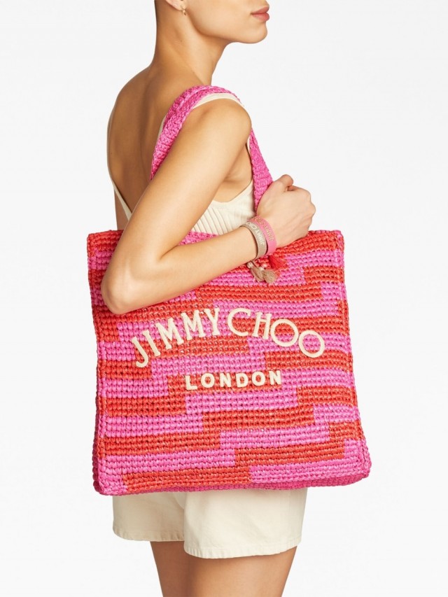 Jimmy Choo ウーブン ハンドバッグ