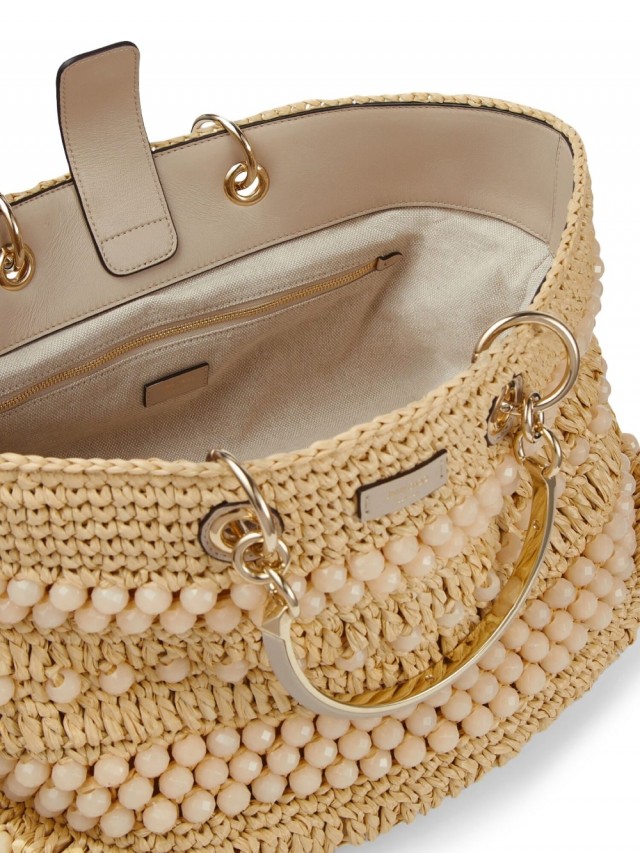 Jimmy Choo Bon Bon ロゴ ハンドバッグ