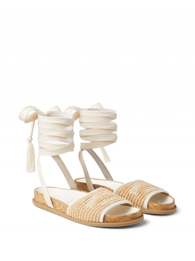 Jimmy Choo Gal ロゴ エスパドリーユ
