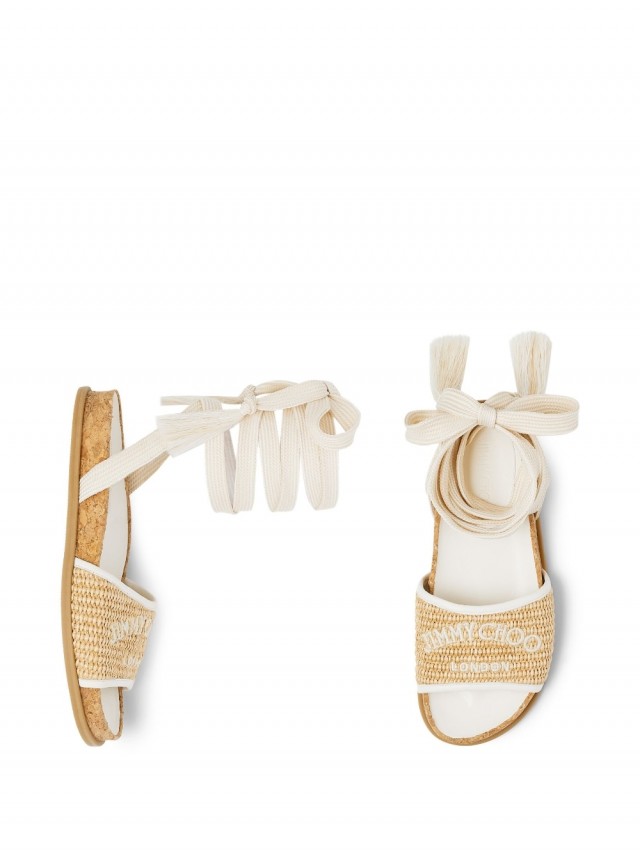 Jimmy Choo Gal ロゴ エスパドリーユ