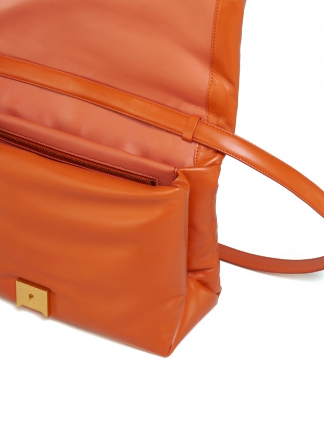 Marni Prisma レザーショルダーバッグ L