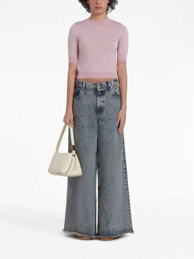 Marni Prisma レザーショルダーバッグ