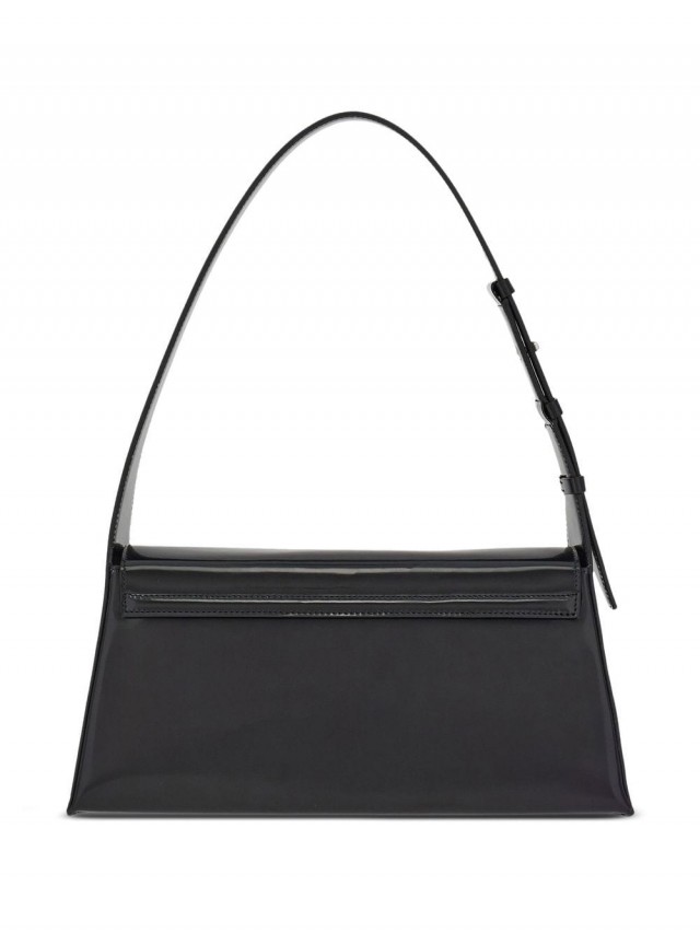Ferragamo ジオメトリック レザーショルダーバッグ