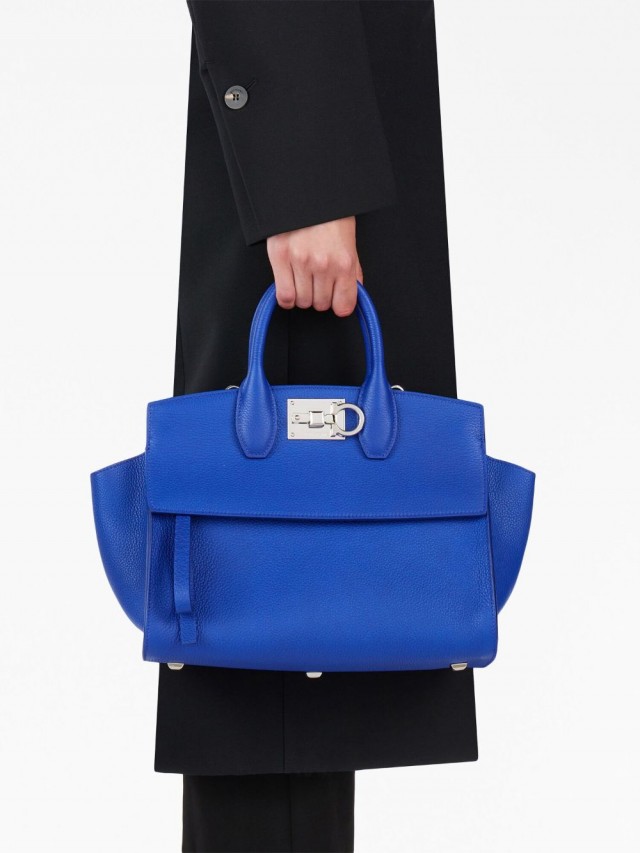 Ferragamo Studio Soft レザーハンドバッグ