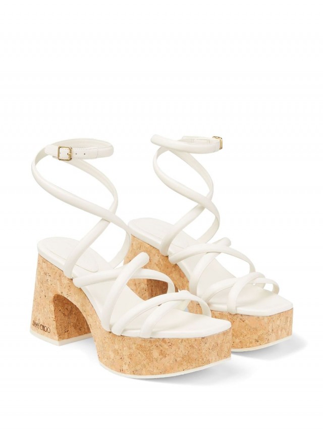 Jimmy Choo Cecelia 95mm ウェッジサンダル