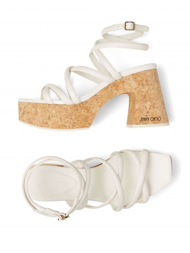 Jimmy Choo Cecelia 95mm ウェッジサンダル