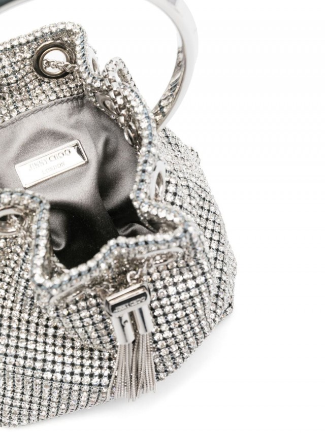 Jimmy Choo Bon Bon ビジュートリム ミニバッグ