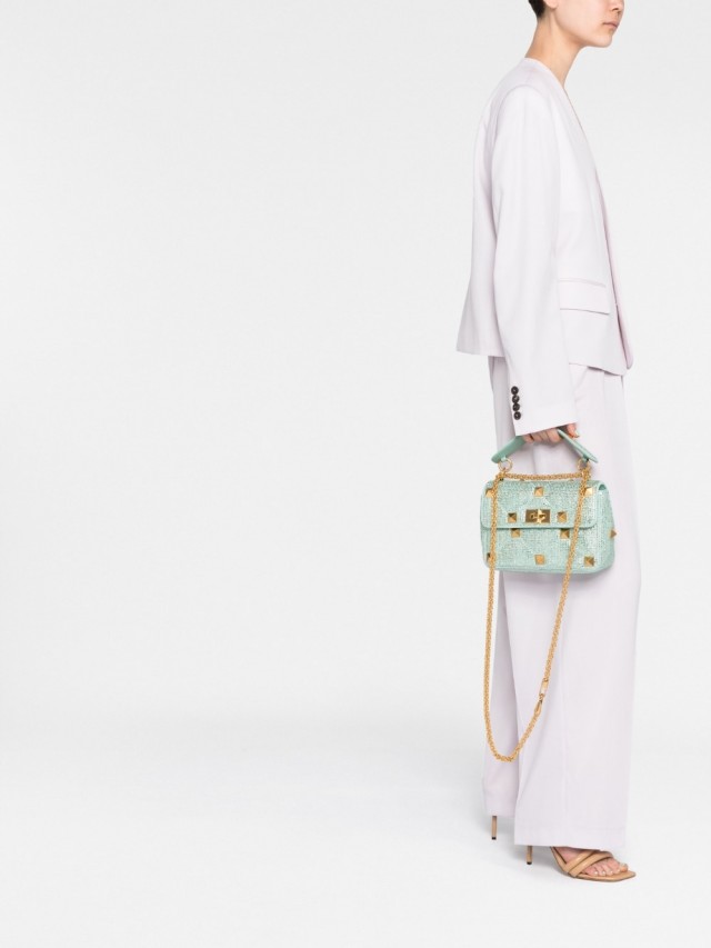 Valentino Garavani ローマンスタッズ ショルダーバッグ M