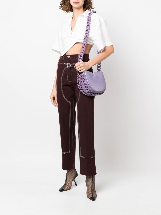 Stella McCartney ステラ・マッカートニー チェーントリム ショルダーバッグ