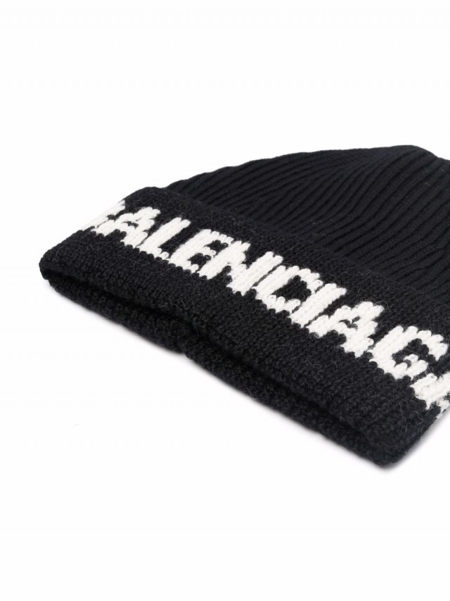 Balenciaga バレンシアガ ロゴ ビーニー
