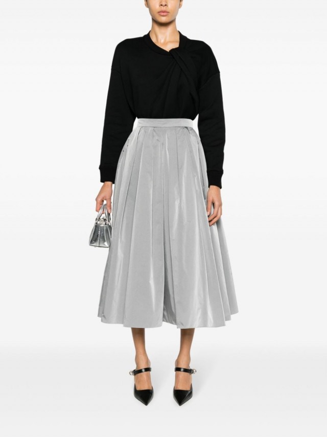 Alexander McQueen ハイウエスト プリーツスカート
