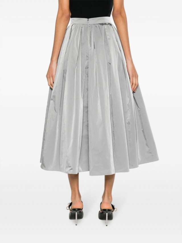 Alexander McQueen ハイウエスト プリーツスカート