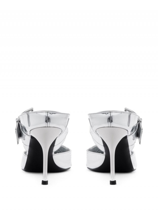 Alexander McQueen Punk メタリック ミュール
