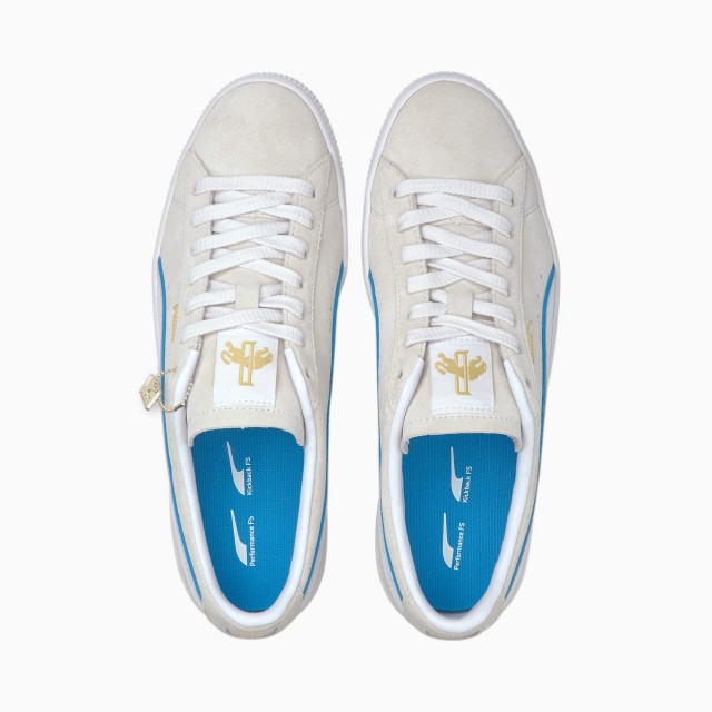 【PUMA公式】スウェード ビンテージ RDL FS スニーカー ローカットシューズ ユニセックス メンズ レディース | VapGray-PumaWhite-IbizaBlue | プーマ 商品一覧 | プーマ