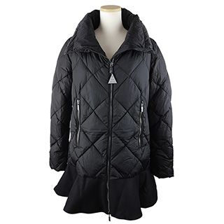 MONCLER：モンクレール　2016年秋冬新作　レディースダウンジャケット　VOUGLANS　ブラック(999)