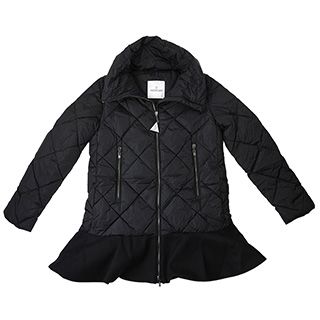 MONCLER：モンクレール　2016年秋冬新作　レディースダウンジャケット　VOUGLANS　ブラック(999)