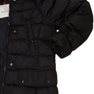 MONCLER Jr：モンクレール Jr　レディースダウンジャケット GENE Jr　ブラック(999)