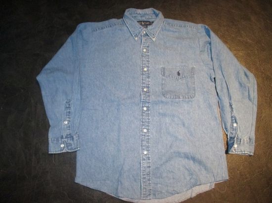 Polo Ralphlauren L/S Shirts (DENIM) 123