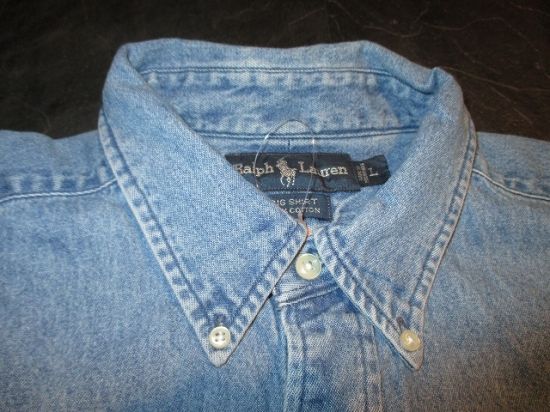 Polo Ralphlauren L/S Shirts (DENIM) 123