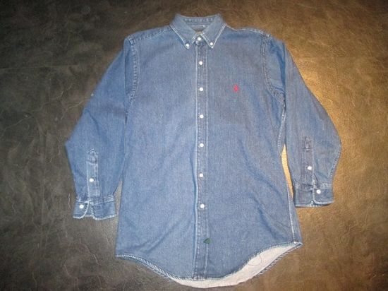 Polo Contry L/S Shirts (DENIM) 127