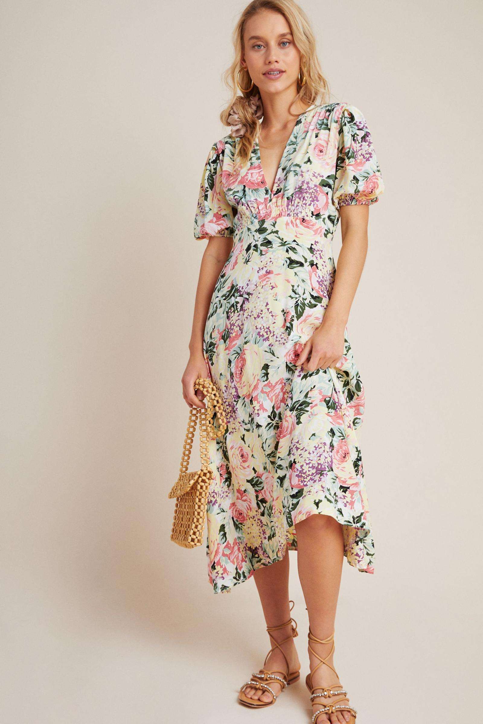 フェイスフル ヴェニッサ ミディドレス | Anthropologie 日本