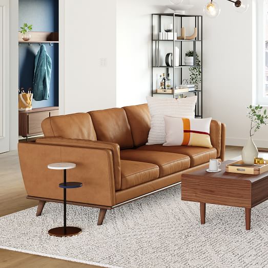 Zander Leather Sofa