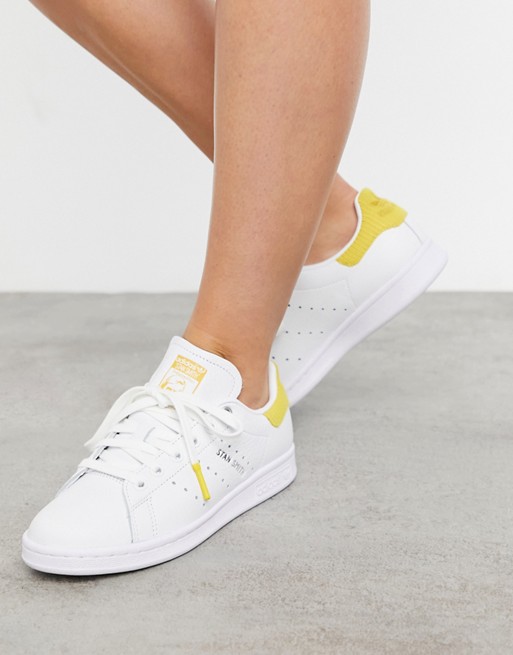 adidas Originals Stan Smith trainers with cord detail in white | ASOS