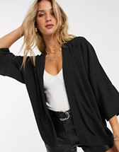 ASOS DESIGN lounge bomber jacket in sweat in black | ASOS