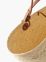 Beige Anagram-logo leather-trim woven basket bag | Loewe | MATCHESFASHION US