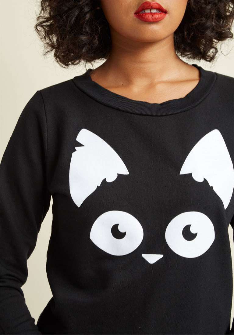 Are Mew Afraid of the Dark? Pullover | ModCloth
