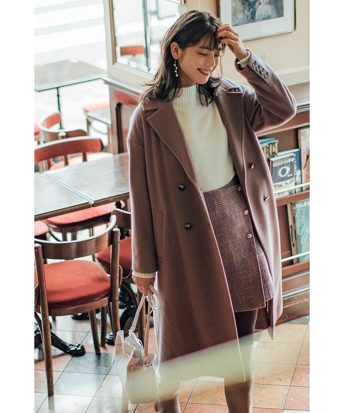 【追加予約分】｜CanCam 美人百花 掲載｜チェスターコート◆(502678049) | プロポーション　ボディドレッシング(PROPORTION BODY DRESSING) - MAGASEEK