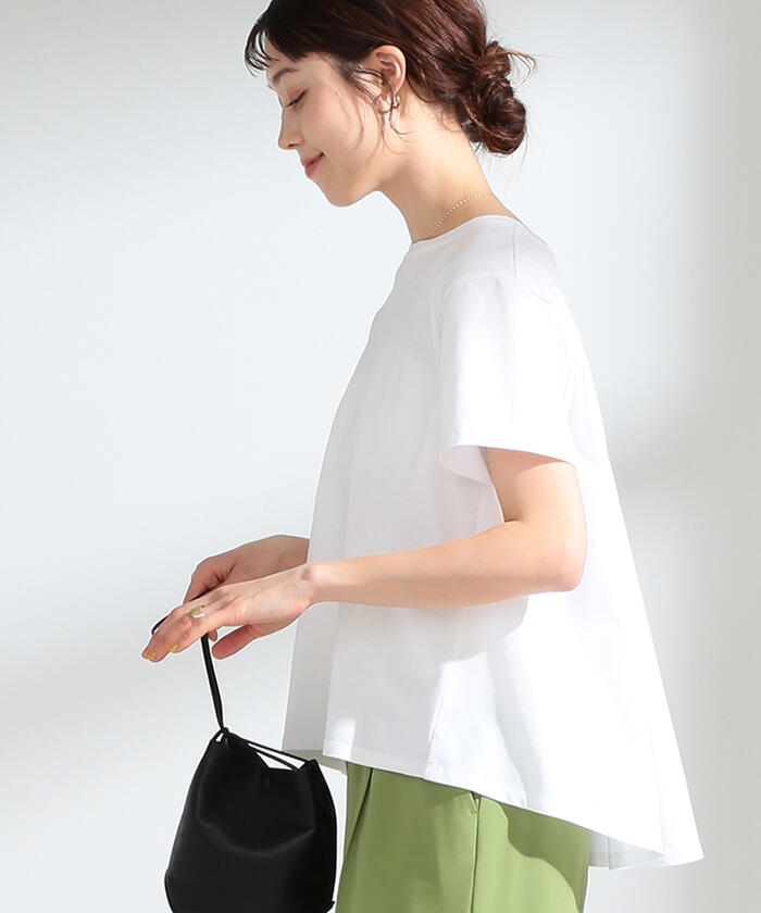 Ray BEAMS / バック フレア ハーフスリーブ Tシャツ(503893761) | レイビームス(Ray BEAMS) - MAGASEEK