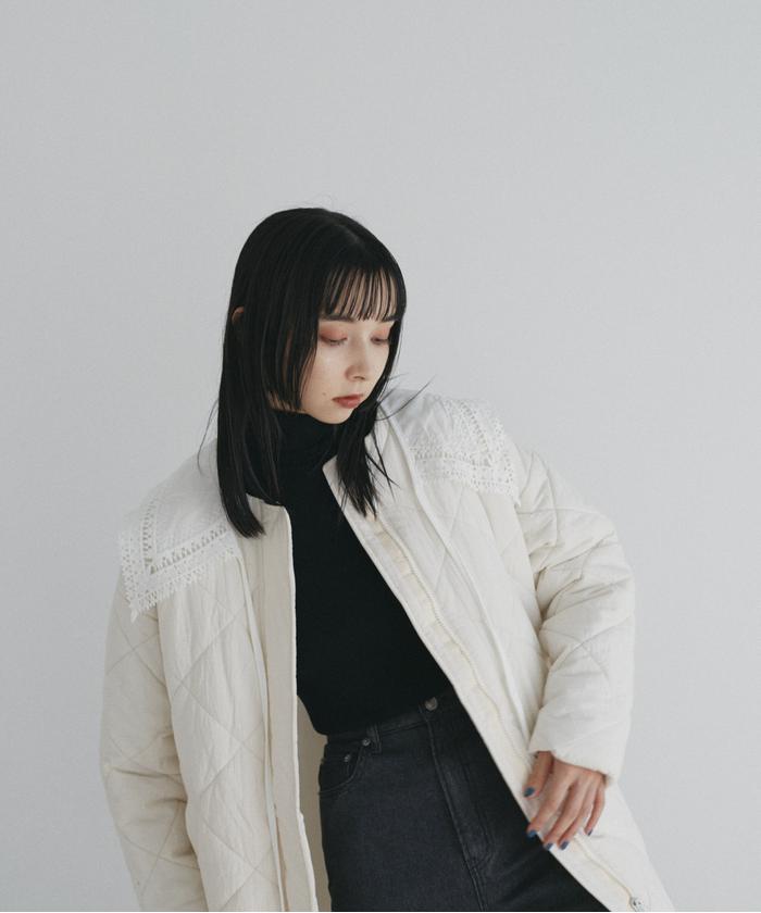 【セール】キルティングロングコート(504395944) | エヌナチュラルビューティベーシック(N Natural Beauty Basic) - MAGASEEK