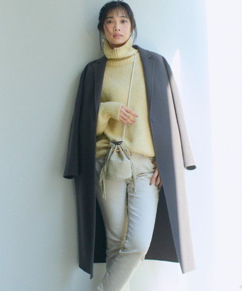 【セール】【一部店舗限定】プルーフメルトン リバー ロングコート(504441010) | 23区(NIJYUSANKU) - MAGASEEK